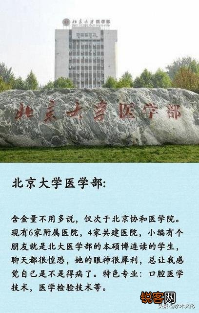 你觉得中国医学类大学的排名情况是怎样的？