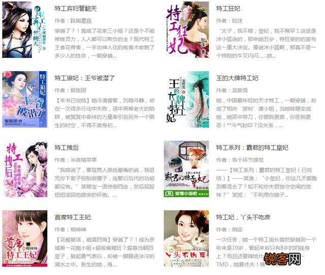 特工类小说哪些好看？