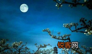 千里共婵娟的上一句是什么 千里共婵娟的上一句是啥