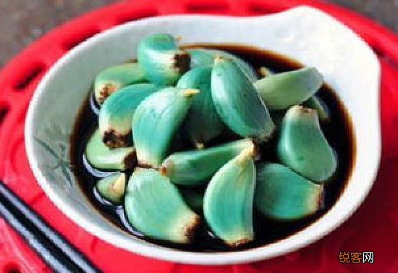 腊八蒜热了绿还是冷了绿
