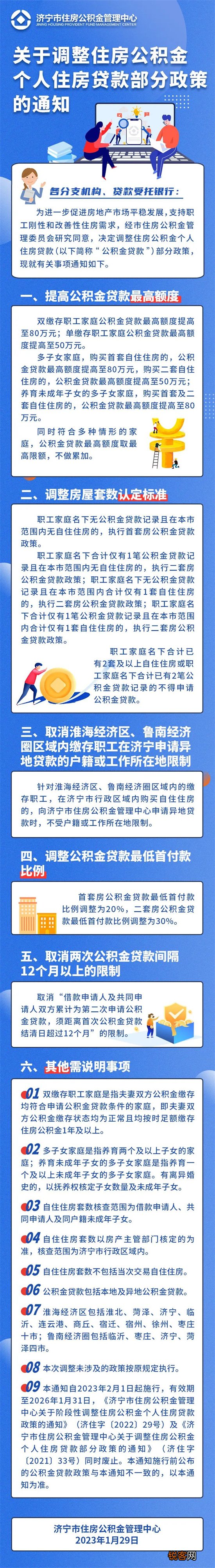 济宁双缴存职工家庭公积金贷款最高额度提高至80万元