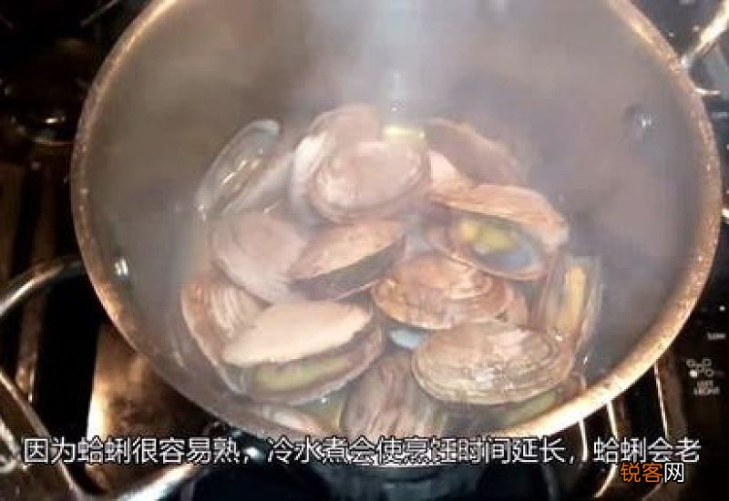 花蛤热水煮还是凉水煮