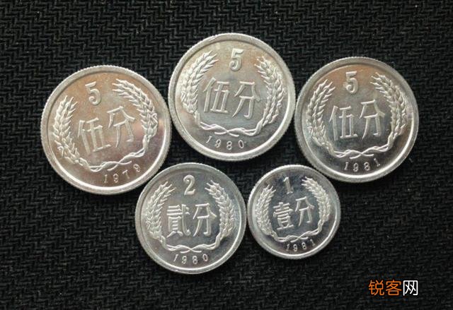 5分硬币,1955年和1956年的现在值多少钱？