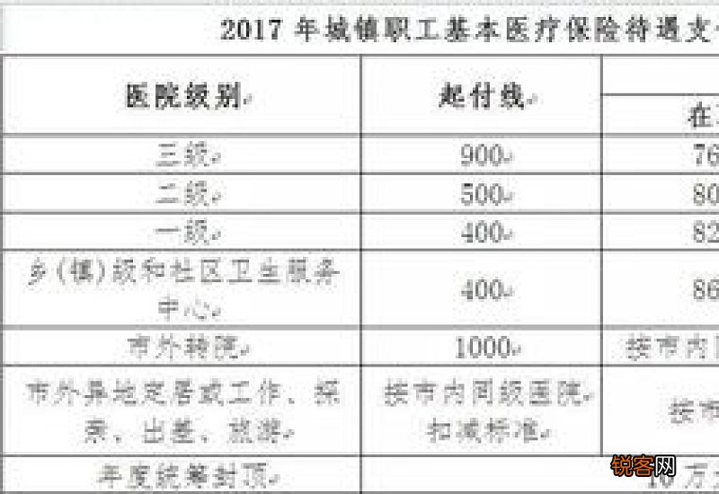 2023柳州城镇职工基本医疗保险待遇标准是什么？