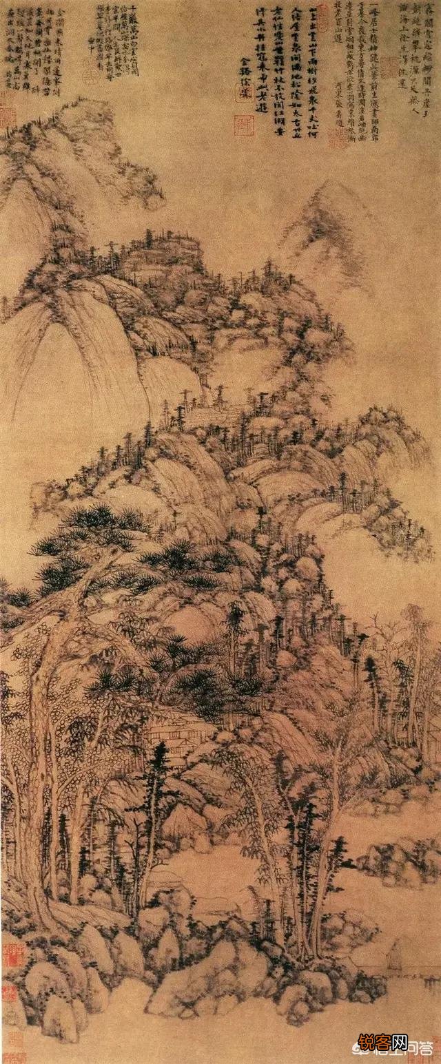 黄公望除了《富春山居图》还有哪些作品存世？