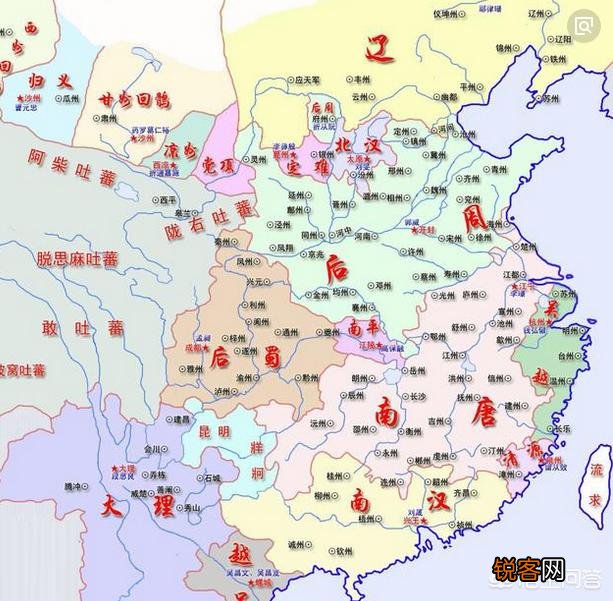 五代十国的更替顺序具体是什么？