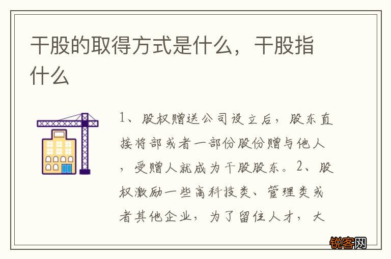 干股的取得方式是什么，干股指什么