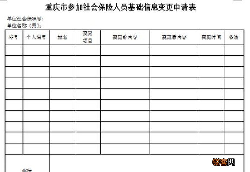 重庆社保参保条件及办理流程