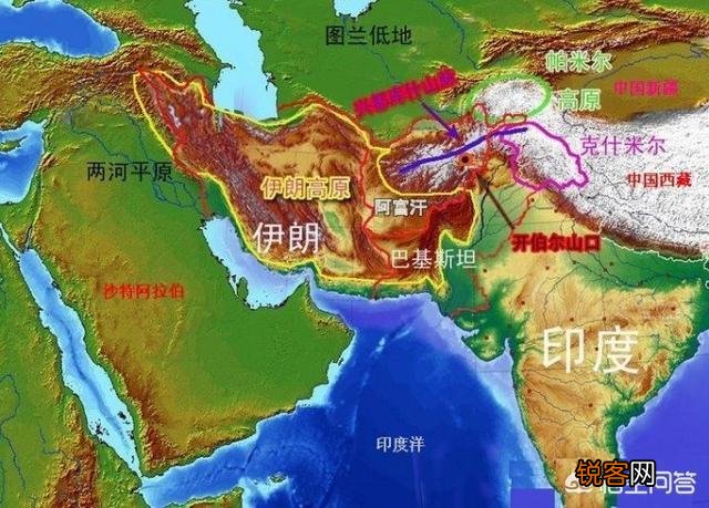 为什么历史上的西方民族在东进的时候会选择去攻打印度,而非攻打古代中国？