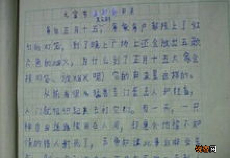 我印象最深的元宵节作文600字