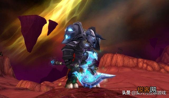 《魔兽》系列中,阿尔萨斯拿起霜之哀伤之前身带着那把大锤子哪儿去了？