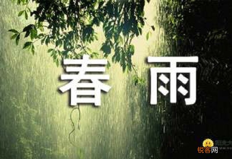 高中关于春雨的400字作文