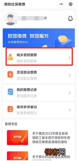 衡阳医保网上缴费入口