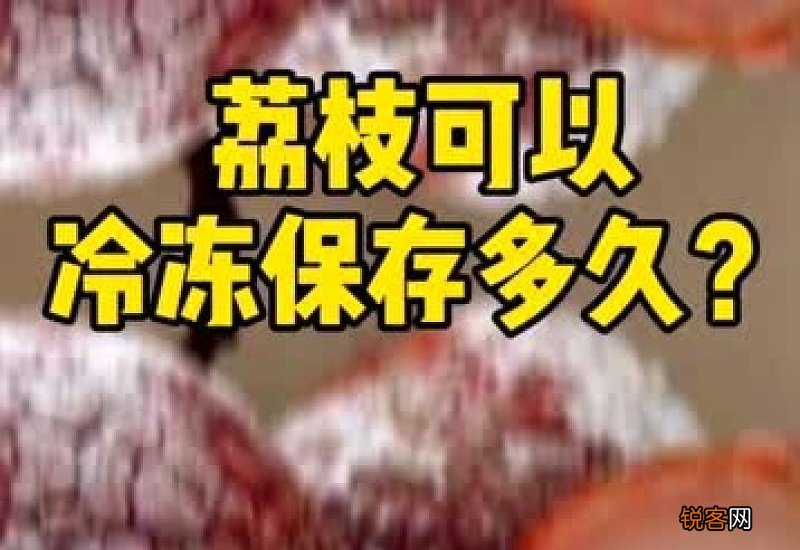 荔枝可以放冷冻能保存多久
