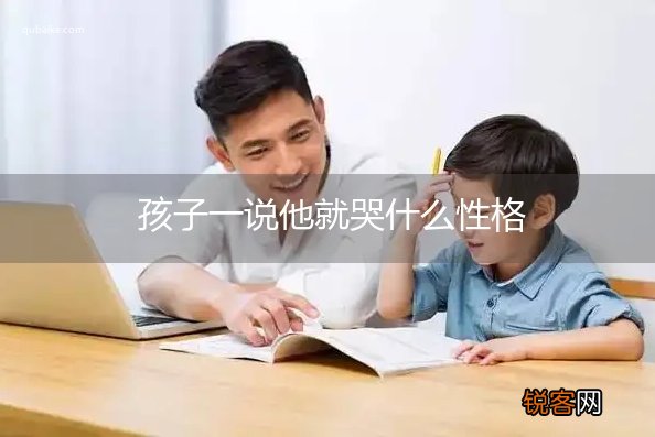 孩子一说他就哭什么性格