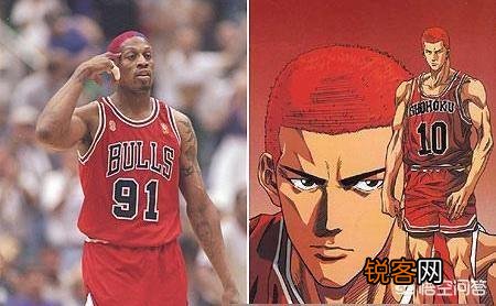 《灌篮高手》里的人物和NBA的哪些球员可以对号入座？
