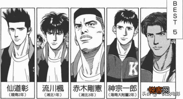 日本漫画《灌篮高手》中的樱木,流川枫,牧绅一等人分别代表着当时NBA的哪些球星？