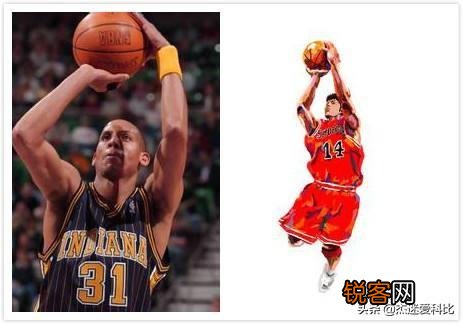 《灌篮高手》人物都是对应着NBA哪些球星的？