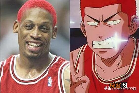 《灌篮高手》人物都是对应着NBA哪些球星的？