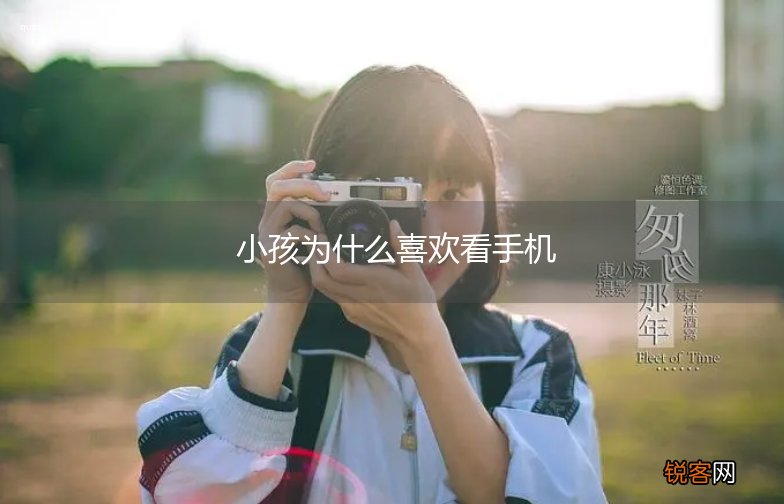 小孩为什么喜欢看手机