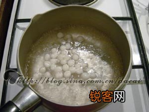 奶油红豆小圆子