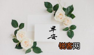 早安英语怎么写 英文早安句子正能量大全