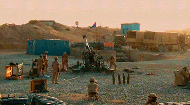 炮兵在战场上,如果炮管被炸坏了,只剩炮弹了,该怎么办？