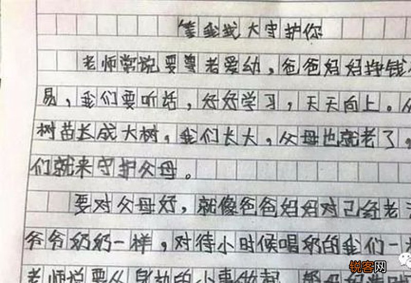 外婆对我的好作文 原创小学记叙文350字