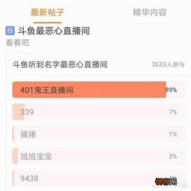 斗鱼水友投票选择“最恶心”的直播间,DNF旭旭宝宝排名第三,对此怎么评价？