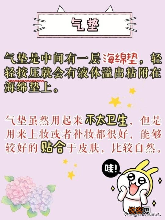 气垫、散粉、粉饼、蜜粉、粉底液都有什么区别？
