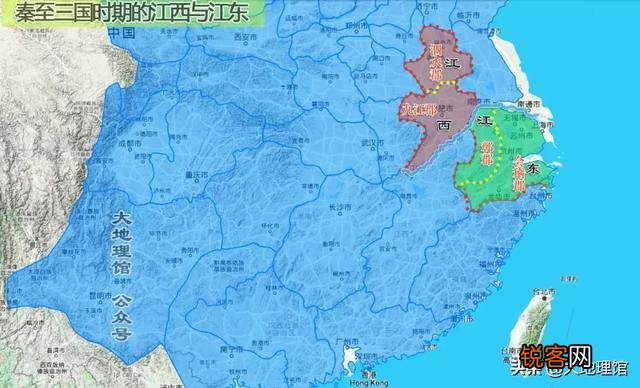 历史上的“江东”在现在的哪里？