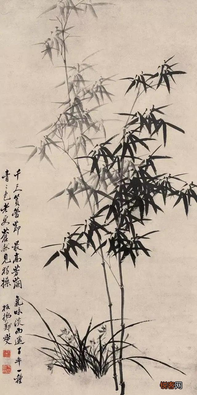 郑板桥石竹有篆书字体吗？