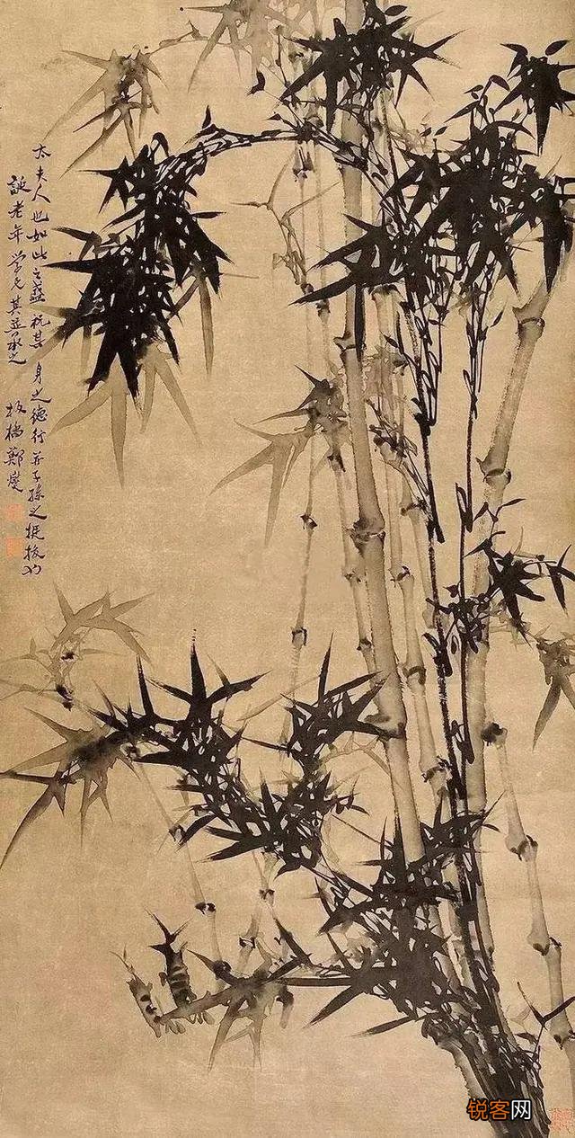 郑板桥石竹有篆书字体吗？