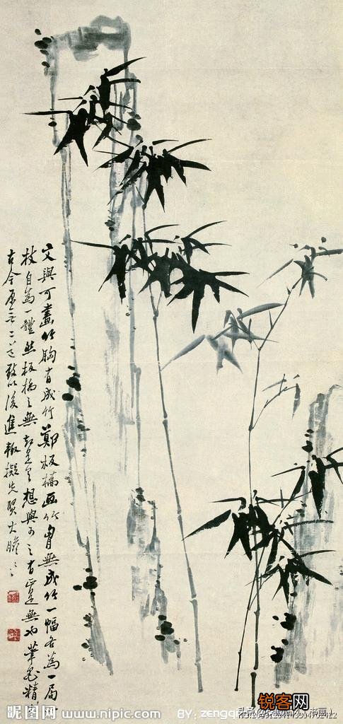 郑板桥石竹有篆书字体吗？