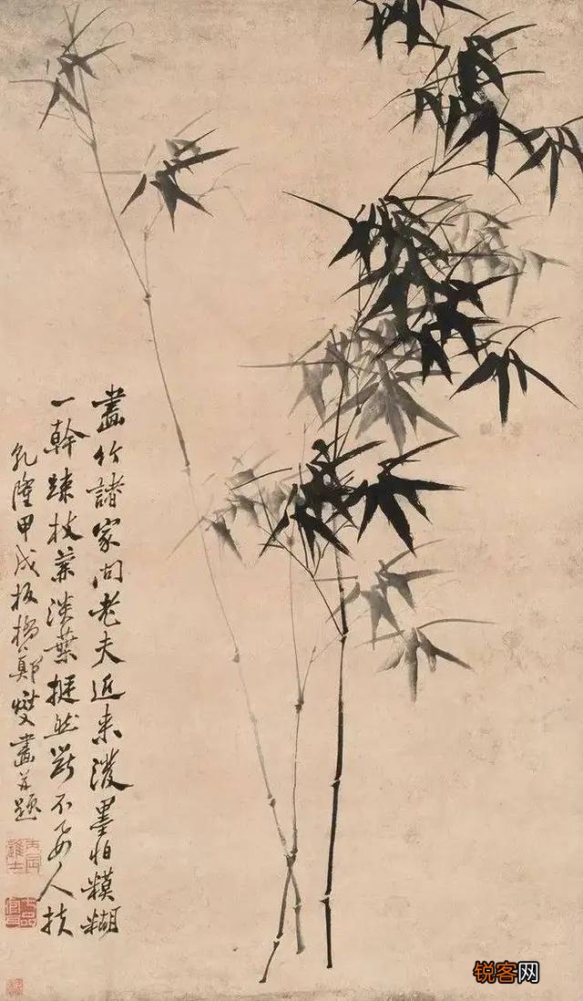 郑板桥石竹有篆书字体吗？