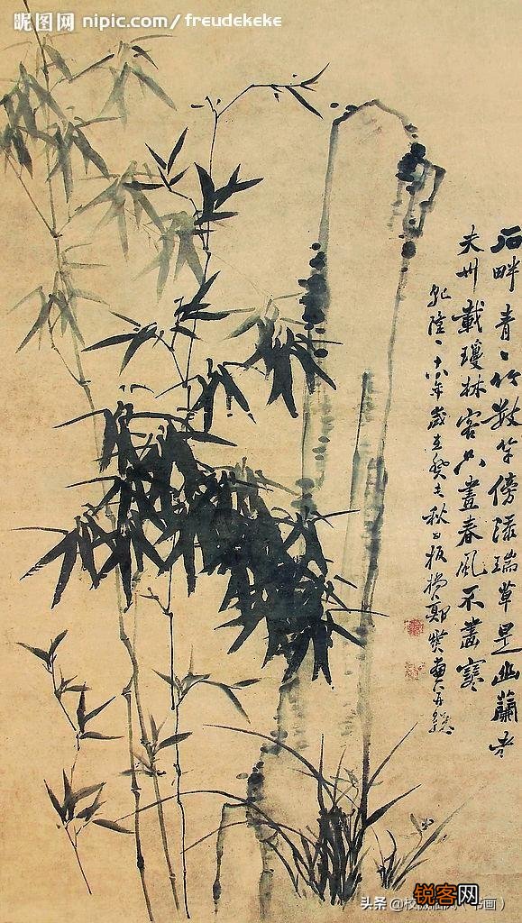 郑板桥石竹有篆书字体吗？