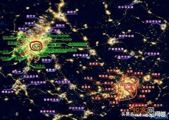 不含农村 成都与重庆,哪个城市主城区已建成城区的面积更大？