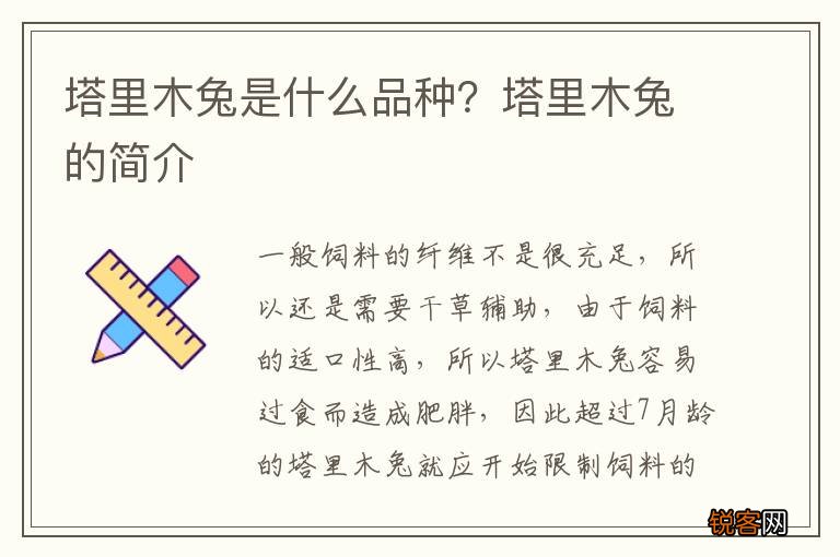 塔里木兔是什么品种？塔里木兔的简介