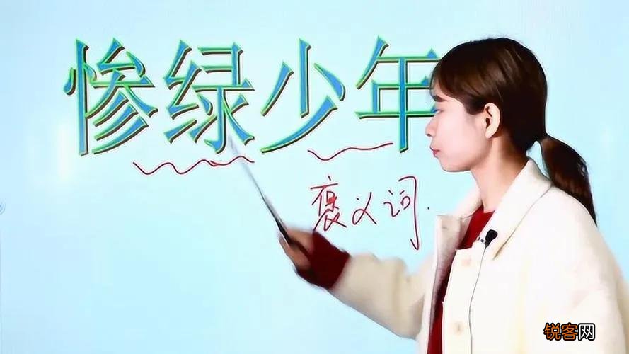 惨绿少年的典故 惨绿少年什么意思