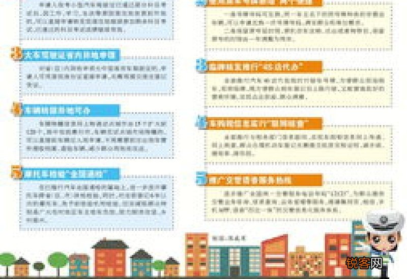 图解 交管10项便利措施内容 交管部门20项便民举措