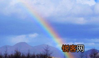 模仿彩虹写一段话 用彩虹造句仿句