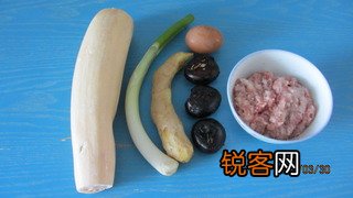 蒸莲藕肉末丸子的做法