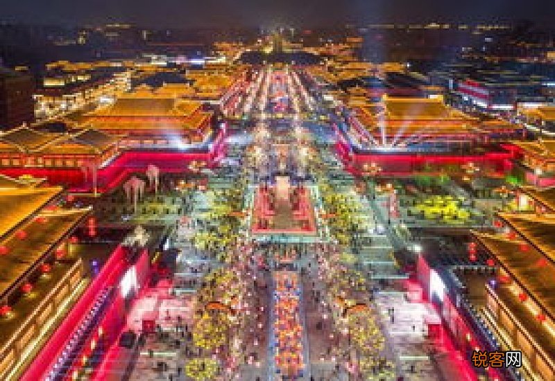 西安网红景区大唐不夜城,以盛唐文化为背景,已唐风 西安大唐不夜城盛唐密盒表演的是谁
