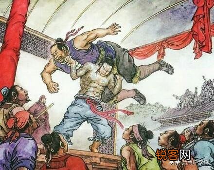 水浒传中燕青打擂,如果换成李逵能否打败擎天柱任原？