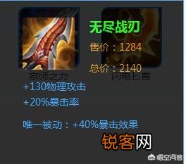 王者荣耀射手核心装备有哪些,该如何选择出装顺序呢？