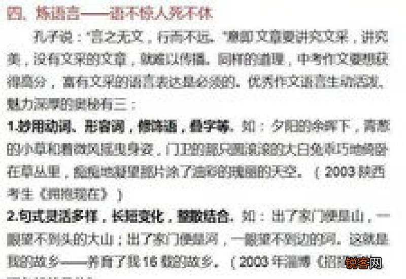 心灵的距离中考作文