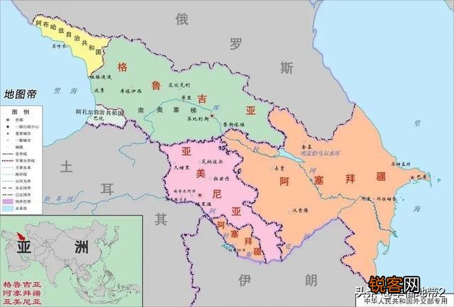 南高加索：美国土耳其伊朗参与争夺,俄罗斯南大门守不住了吗？