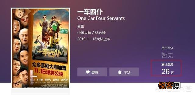何沄伟、李菁主演电影《一车四仆》上映四天票房20多万,是演技还是别的原因导致的？