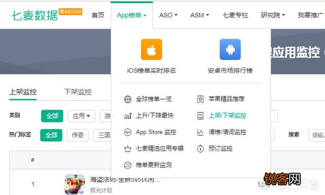 哪里可以看到每个行业每天新出的APP？