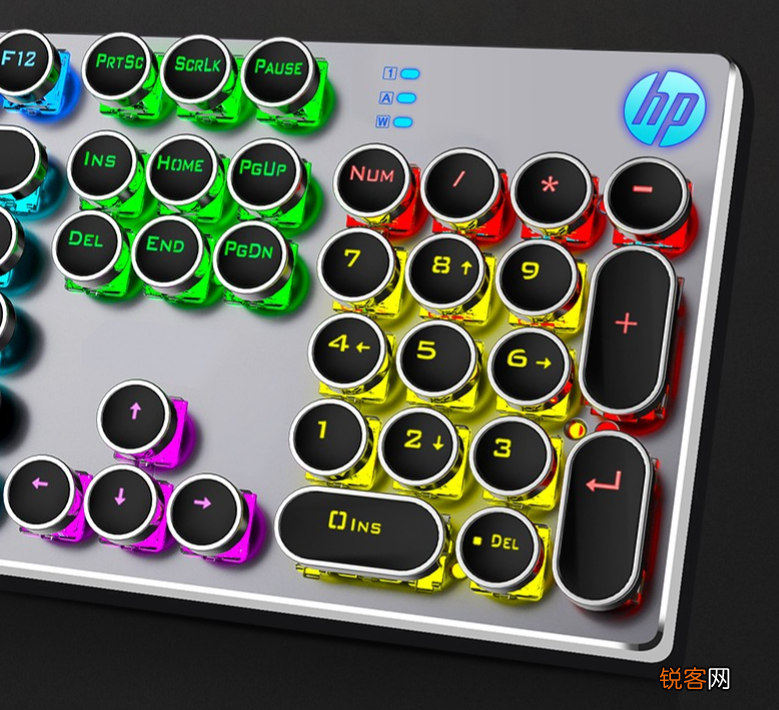 键盘功能键图解 惠普GK400机械键盘怎么样